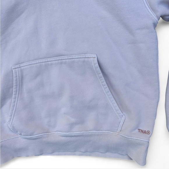 Aritzia Cozy Sweatfleece Mega Raglan Hoodie | Dusty Pink | S - Picture 4 of 8